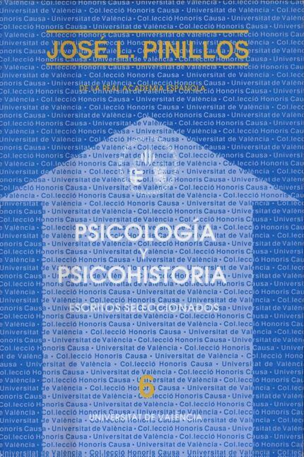PSICOLOGÍA Y PSICOHISTORIA | 9788437004051 | PINILLOS, JOSÉ LUIS