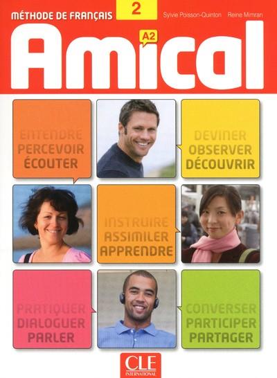 AMICAL - NIVEAU 2 - A2 - LIVRE + CD ROM | 9782090386059