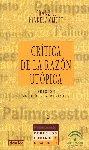 CRITICA DE LA RAZON UTOPICA | 9788433016744 | HINKELAMMERT, F. J.