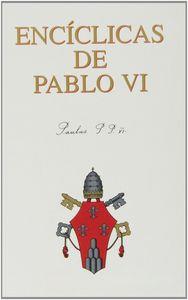 ENCÍCLICAS DE PABLO VI | 9788489761650 | PAPA PABLO VI