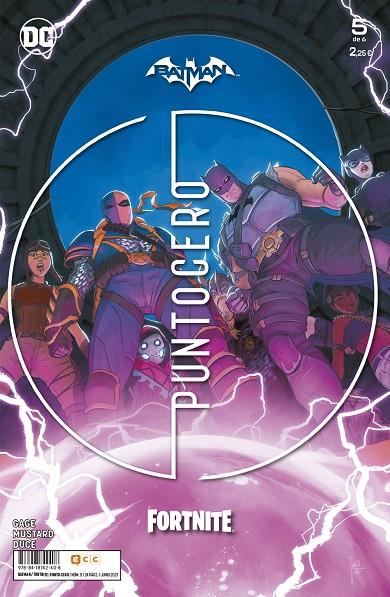 BATMAN / FORTNITE : PUNTO CERO 05 | 9788418742408 | MUSTARD, DONALD / GAGE, CHRISTOS N.