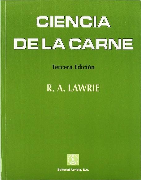 CIENCIA DE LA CARNE | 9788420008561 | LAWRIE, R. A.