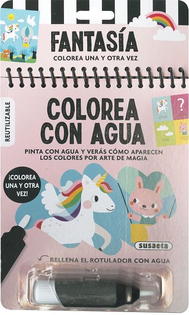 COLOREA CON AGUA FANTASÍA | 9788467786323 | SUSAETA, EQUIPO