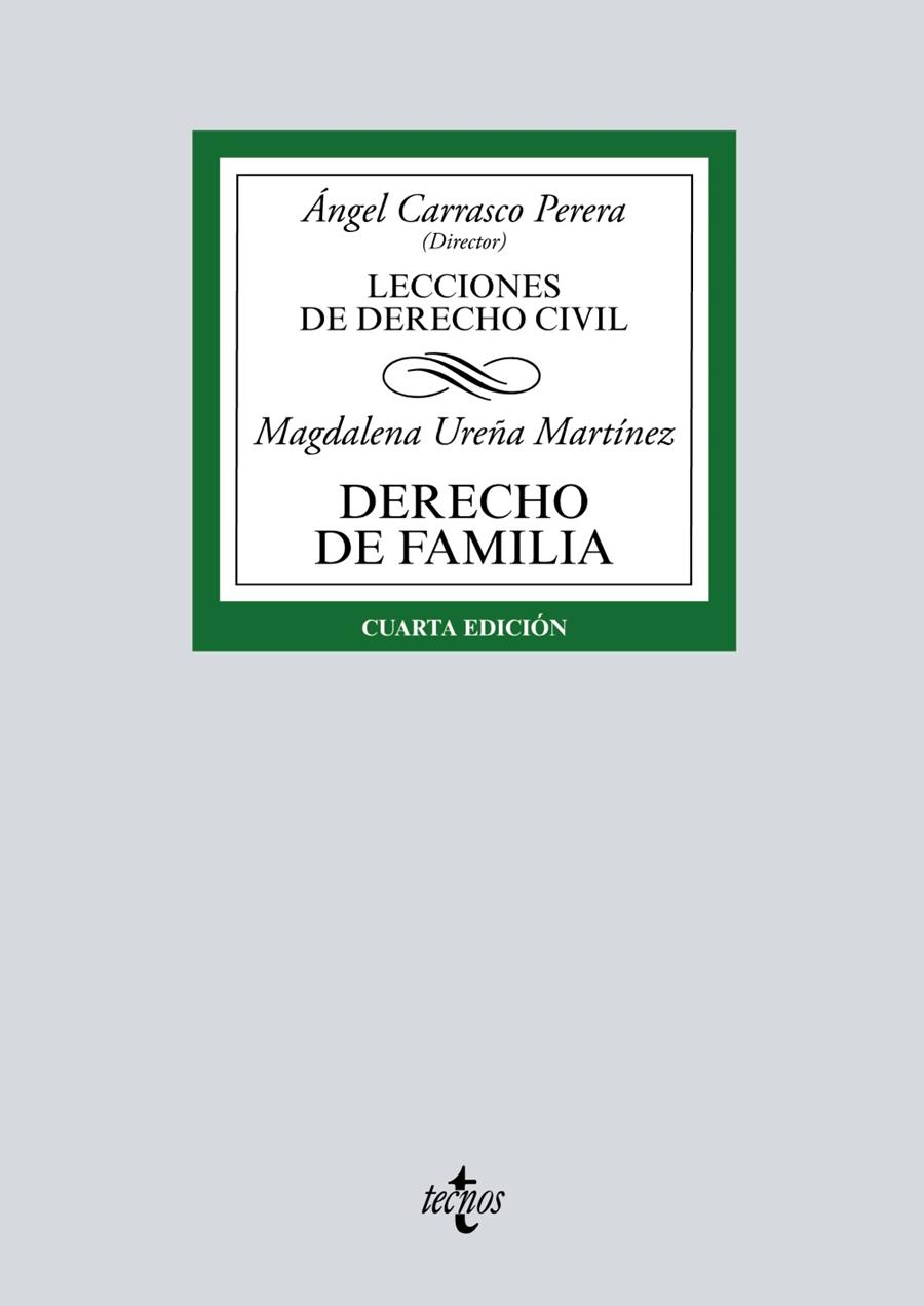 DERECHO DE FAMILIA | 9788430981205 | UREÑA MARTÍNEZ, MAGDALENA