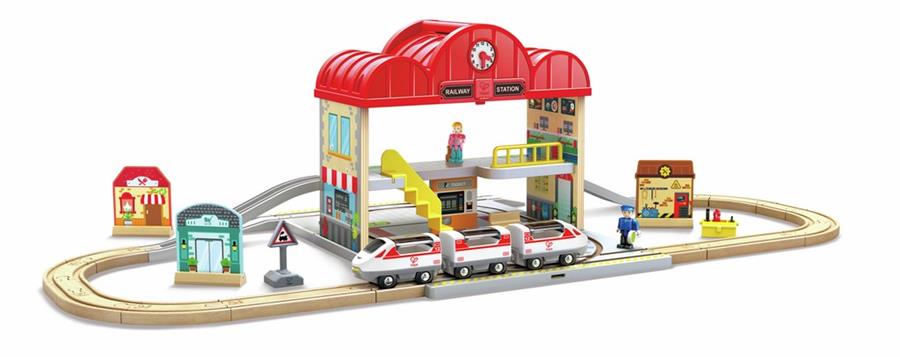 SET ESTACION DE TREN PORTATIL HAPE | 6943478050723