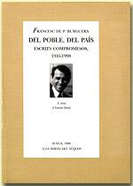DEL POBLE, DEL PAÍS | 9788486574680 | BURGUERA ESCRIVÀ, FRANCESC DE PAULA