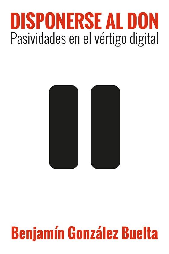 DISPONERSE AL DON | 9788429327298 | GONZÁLEZ, BENJAMÍN