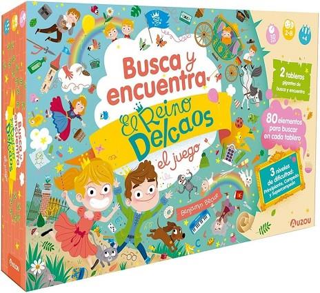 BUSCA Y ENCUENTRA REINO DELCAOS, JUEGO DE MESA | 9791039554206