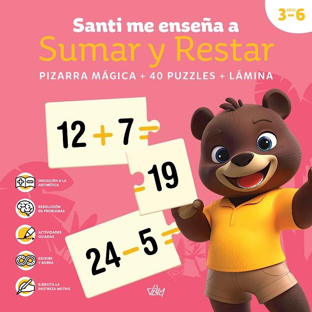 SANTI ME ENSEÑA A SUMAR Y RESTAR | 9788419750327