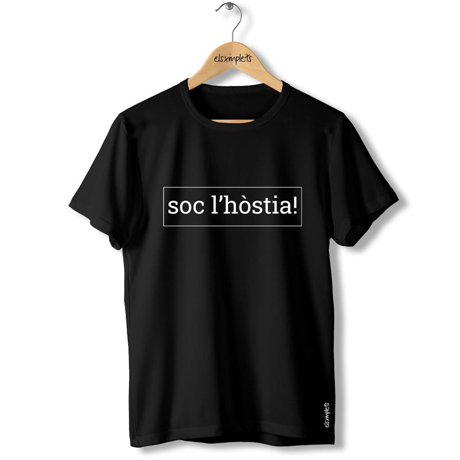 SAMARRETA ELS XIMPLETS SOC L'HOSTIA XL NEGRA | 9999900008784