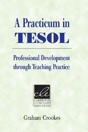 A PRACTICUM IN TESOL | 9780521529983 | CROOKES, GRAHAM