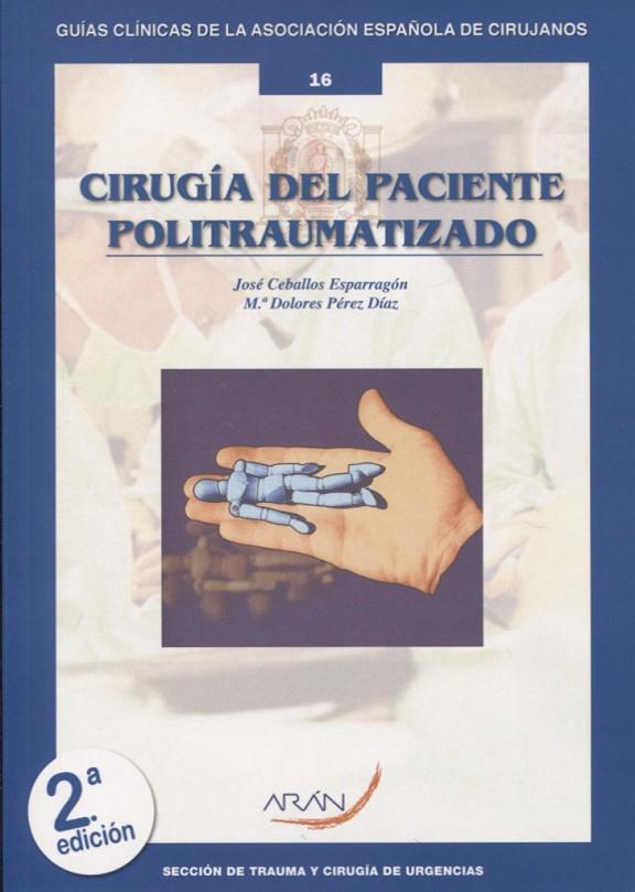 CIRUGÍA DEL PACIENTE POLITRAUMATIZADO | 9788417046170