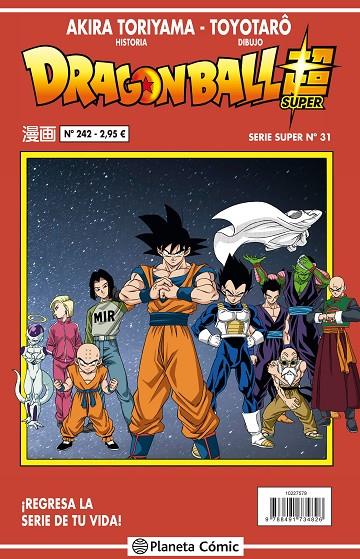 DRAGON BALL SERIE ROJA 242 / SUPER 31 | 9788413410043 | TORIYAMA, AKIRA