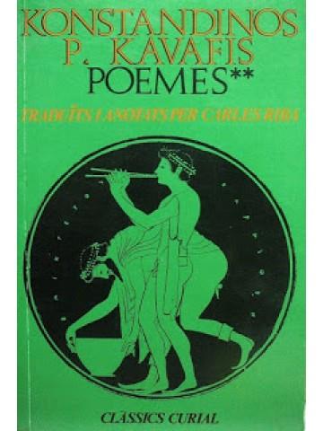POEMES II, KONSTANDINOS P. KAVAFIS | 9788472561328 | KAVAFIS, KONSTANDINOS P.