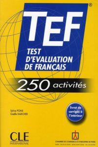 TEF 250 ACTIVITES-TEST EVALUACTION | 9782090333480