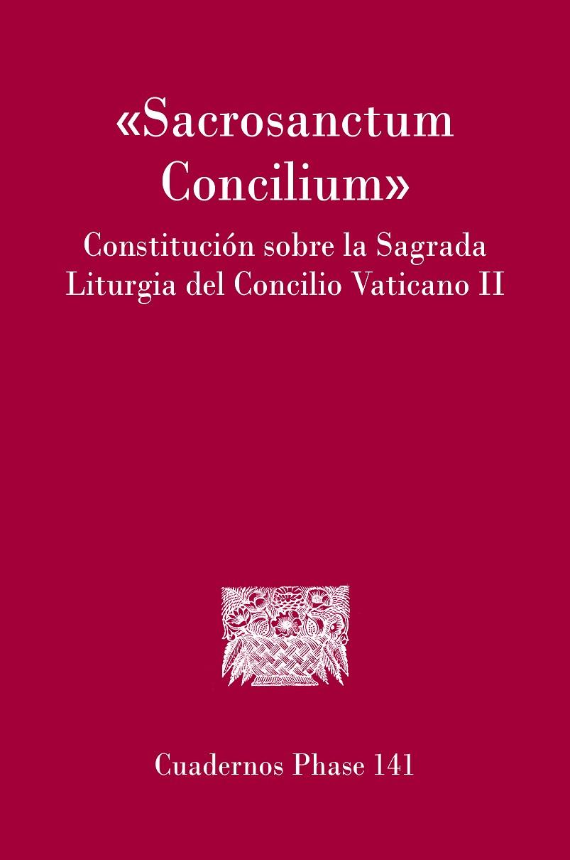 SACROSANCTUM CONCILIUM | 9788474679670 | VARIOS AUTORES