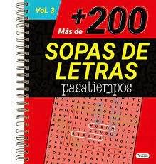 MAS DE 200 SOPAS DE LETRAS PASATIEMPOS VOL. 3 | 8436557975454