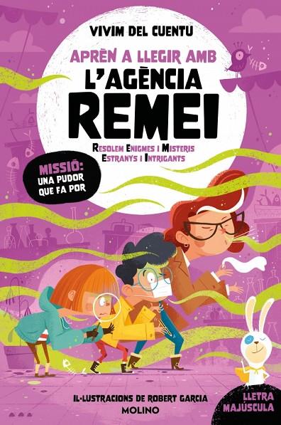 APRÈN A LLEGIR AMB L'AGÈNCIA REMEI 05. MISSIÓ : UNA PUDOR QUE FA POR | 9788427251786 | VIVIM DEL CUENTU