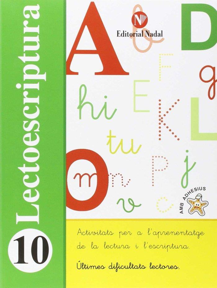 LECTOESCRIPTURA 10 ÚLTIMES DIFICULTATS LECTORES | 9788478876518