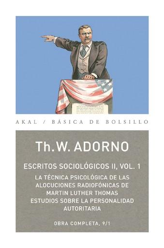 ESCRITOS SOCIOLÓGICOS II | 9788446016830 | ADORNO, THEODOR W.