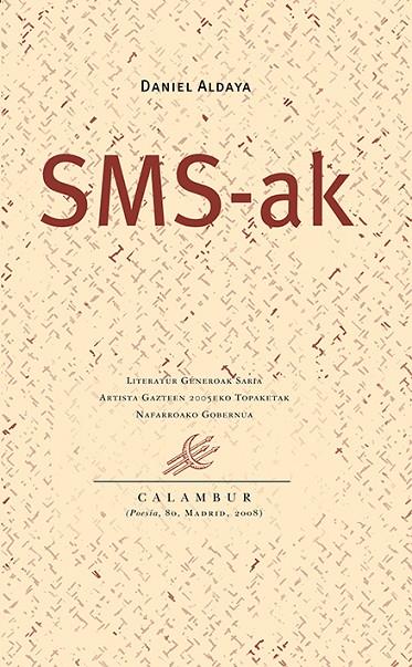 SMS-AK/ SMS'S | 9788483590287 | ALDAYA, DANIEL