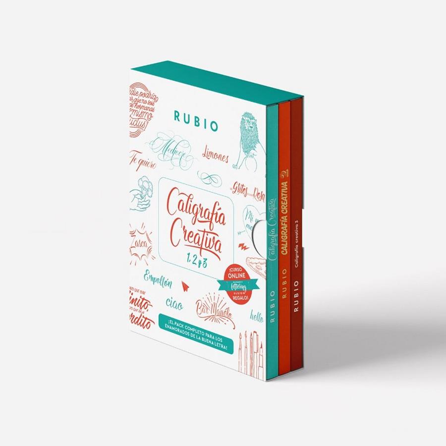 PACK CALIGRAFIA CREATIVA 1 2 Y 3 | 9788418964978 | VARIOS AUTORES