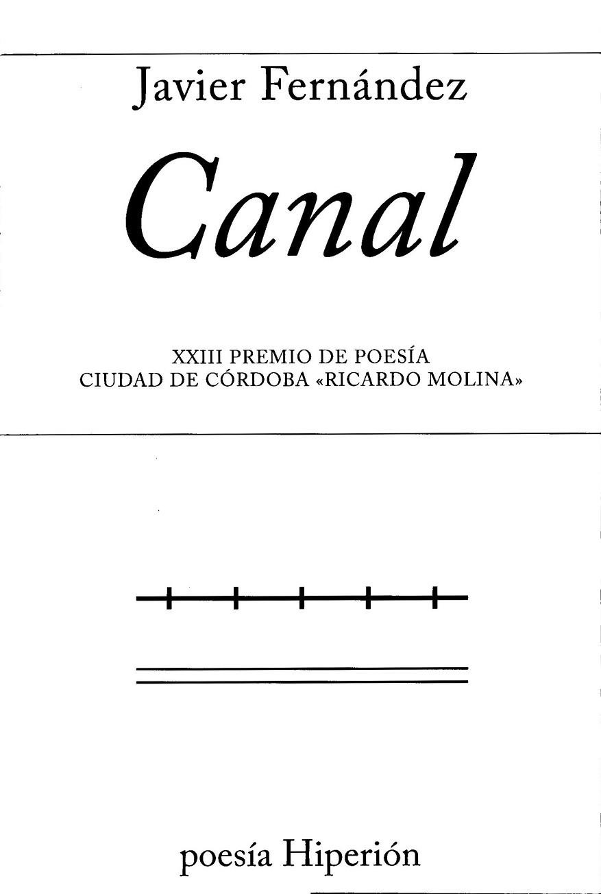 CANAL | 9788490020722 | FERNÁNDEZ, JAVIER