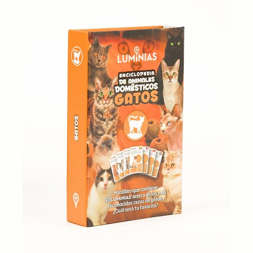 ENCICLOPEDIA DE ANIMALES DOMÉSTICOS-GATOS (ESTUCHE CON 32 CARTAS) | 9789873884269 | BEZARES, A.