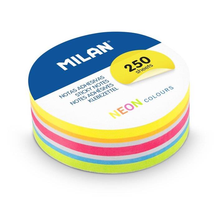 NOTES ADHESIVES RODONES COLORS | 8411574110873