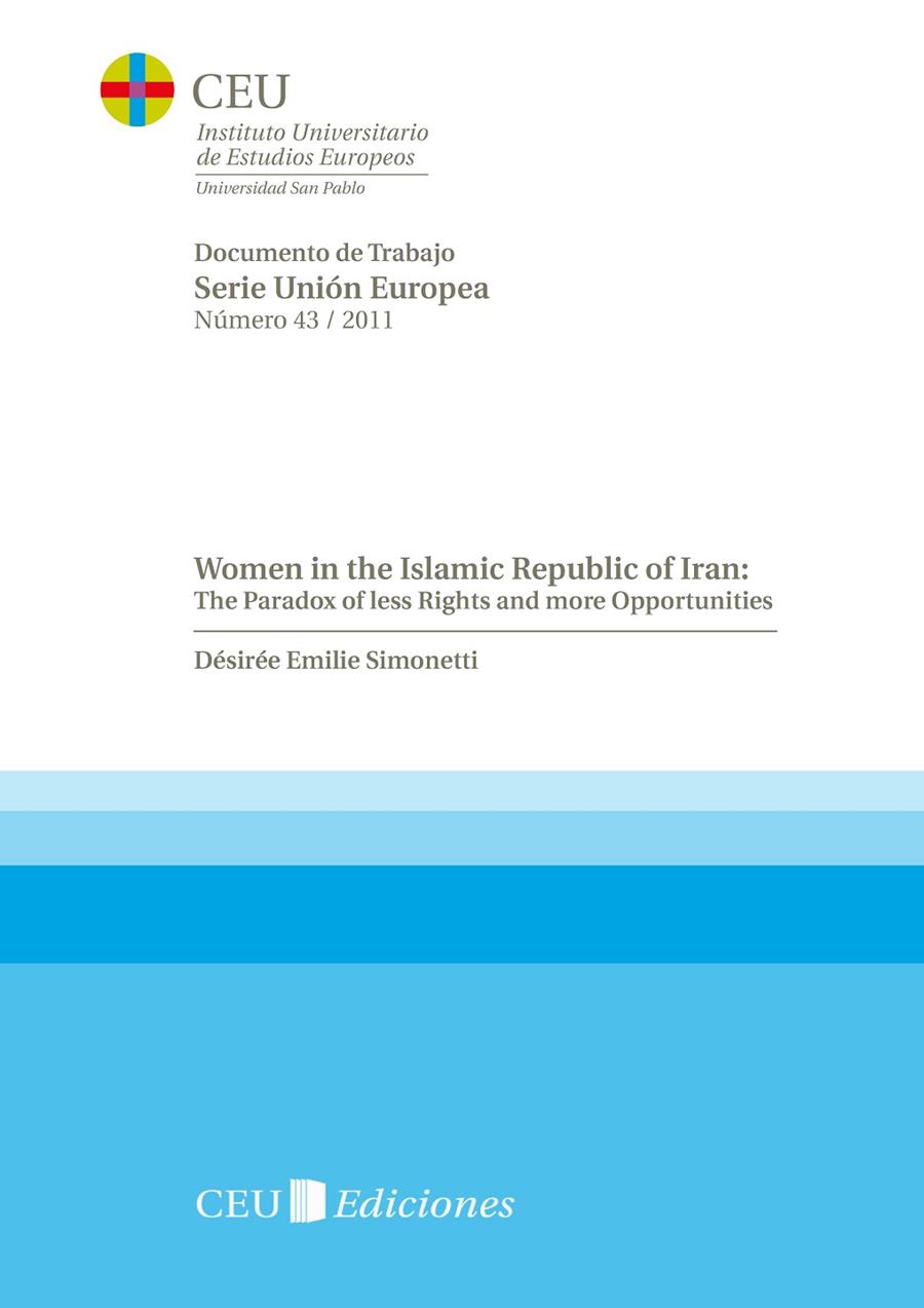 WOMEN IN THE ISLAMIC REPUBLIC OF IRAN | 9788492989768 | SIMONETTI, DÉSIRÉE EMILIE