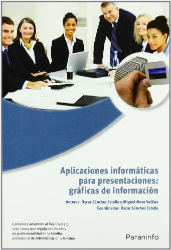 APLICACIONES INFORMÁTICAS PARA PRESENTACIONES: GRÁFICAS DE INFORMACIÓN. MICROSOFT POWERPOINT 2007 | 9788428332453 | MORO VALLINA, MIGUEL / SÁNCHEZ ESTELLA, ÓSCAR