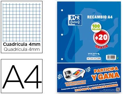 RECANVI OXFORD 4 T QUADRICULAT | 8412771011505