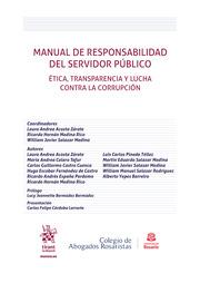MANUAL DE RESPONSABILIDAD DEL SERVIDOR PÚBLICO | 9788413780016 | ACOSTA ZÁRATE, LAURA ANDREA