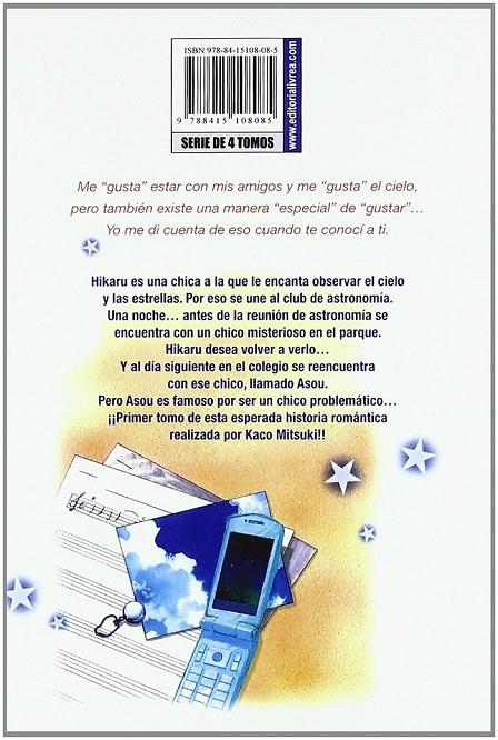 PASION BAJO LAS ESTRELLAS 01 | 9788415108085 | MITSUKI, KAKO