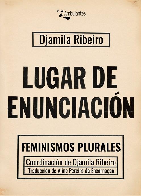 LUGAR DE ENUNCIACIÓN | 9788494787867 | RIBEIRO, DJAMILA