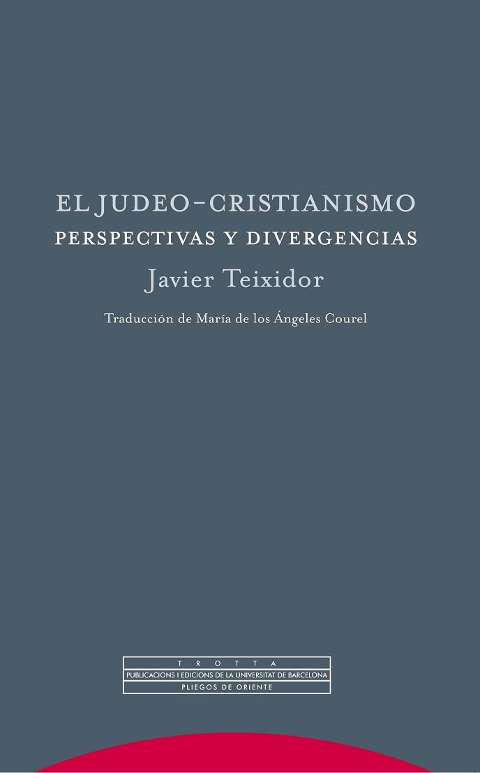 JUDEO CRISTIANISMO, EL | 9788498795714 | TEIXIDOR, JAVIER