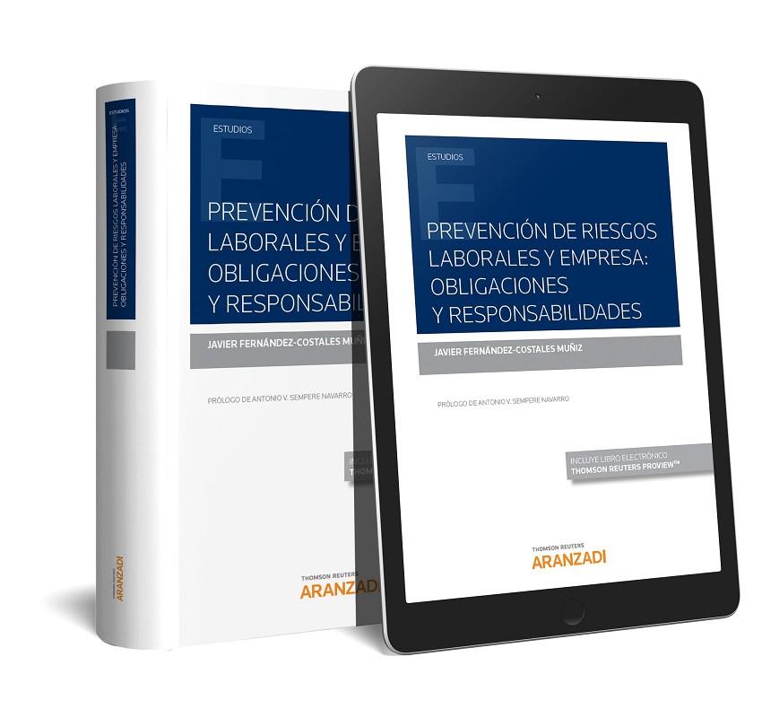 PREVENCION DE RIESGOS LABORALES Y EMPRESA (DUO) | 9788413080833 | FERNANDEZ COSTALES MUÑIZ, JAVIER