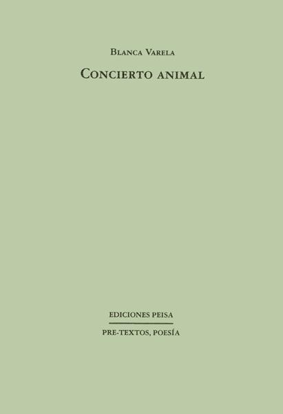 CONCIERTO ANIMAL | 9788481912562 | VARELA, BLANCA