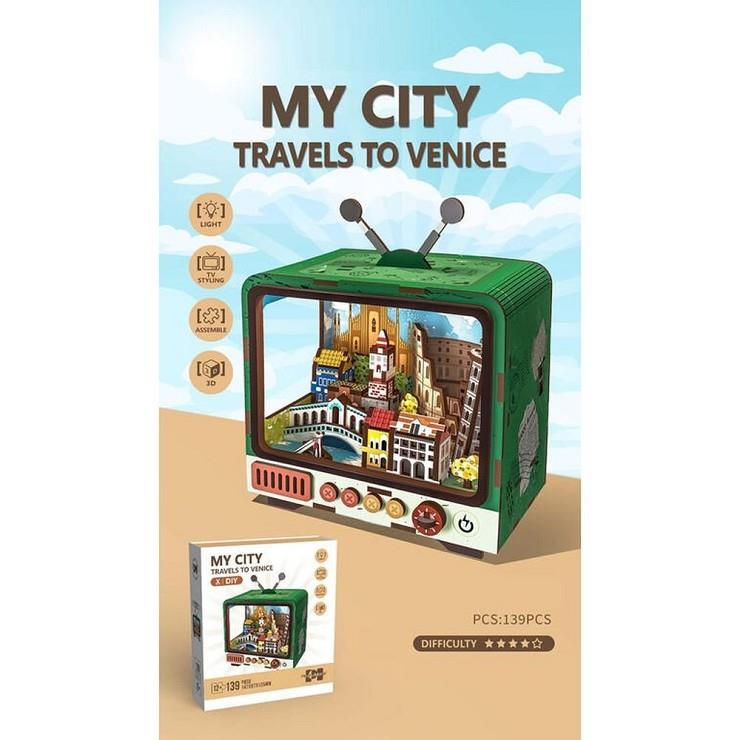 PUZZLE FUSTA 116 PCS. MY CITY VENEZIA | 8431234198034