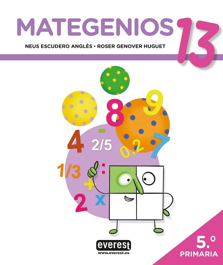 MATEGENIOS 13 | 9788413660080 | ESCUDERO ANGLÔS, NEUS / GENOVER HUGUET, R.