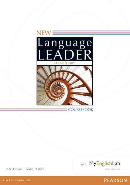 NEW LANGUAGE LEADER ELEMENTARY COURSEBOOK WITH MYENGLISHLAB PACK | 9781447961451 | REES, GARETH