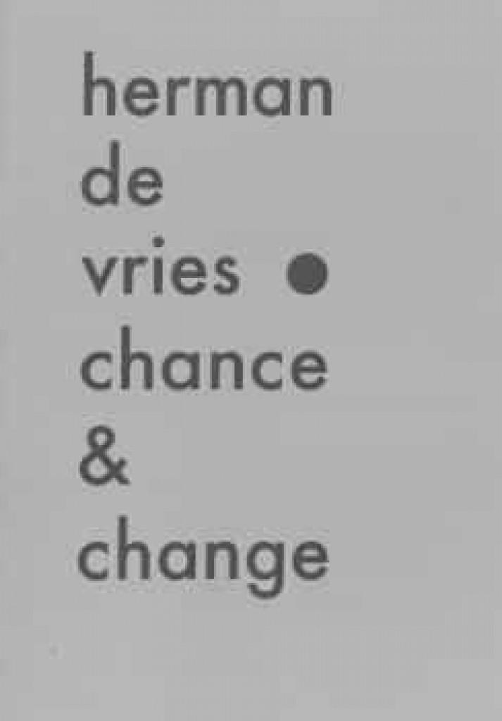 HERMAN DE VRIES | 9788494625787