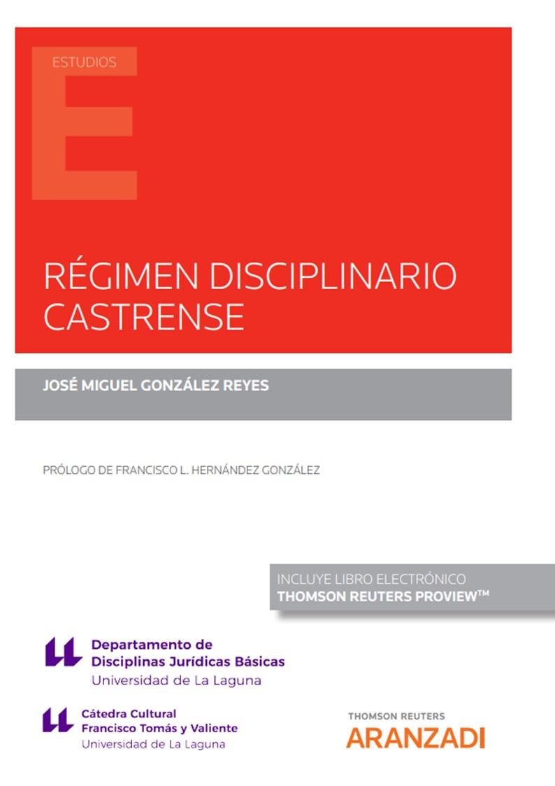 RÉGIMEN DISCIPLINARIO CASTRENSE | 9788413912646 | GONZALEZ REYES, JOSÉ MIGUEL