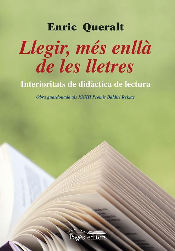 LLEGIR, MÉS ENLLÀ DE LES LLETRES | 9788499752402 | QUERALT CATÀ, ENRIC