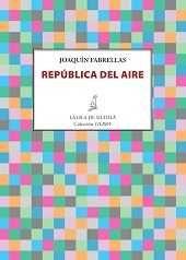 REPÚBLICA DEL AIRE | 9788416469673 | FABRELLAS JIMÉNEZ, JOAQUÍN