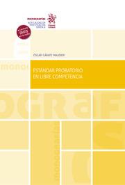 ESTÁNDAR PROBATORIO EN LIBRE COMPETENCIA | 9788411135580 | GÁRATE MAUDIER, ÓSCAR