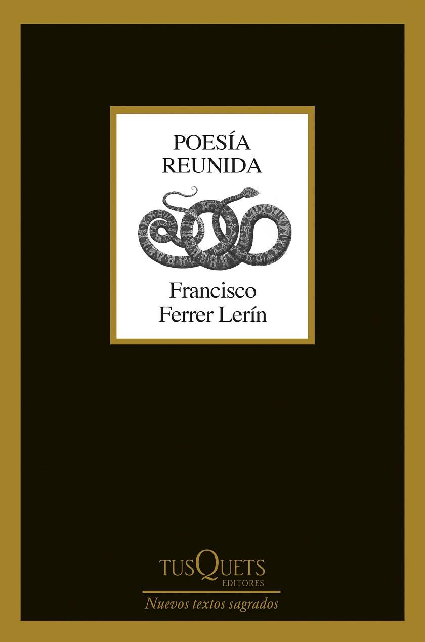POESÍA REUNIDA (FRANCISCO FERRER LERÍN) | 9788411072816 | FERRER LERÍN, FRANCISCO