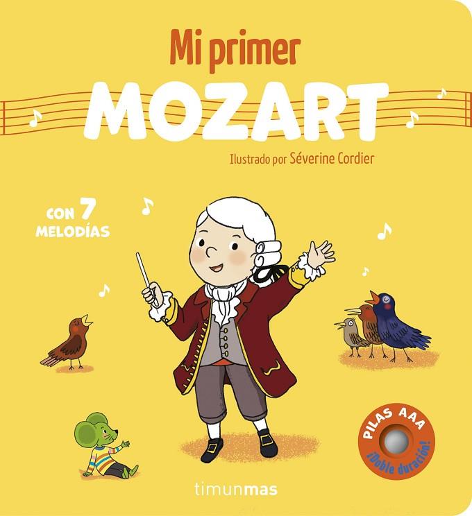 MI PRIMER MOZART. CON 7 MELODÍAS | 9788408316060 | CORDIER, SÉVERINE