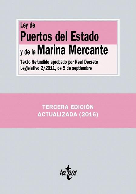 LEY DE PUERTOS DEL ESTADO Y DE LA MARINA MERCANTE | 9788430969159