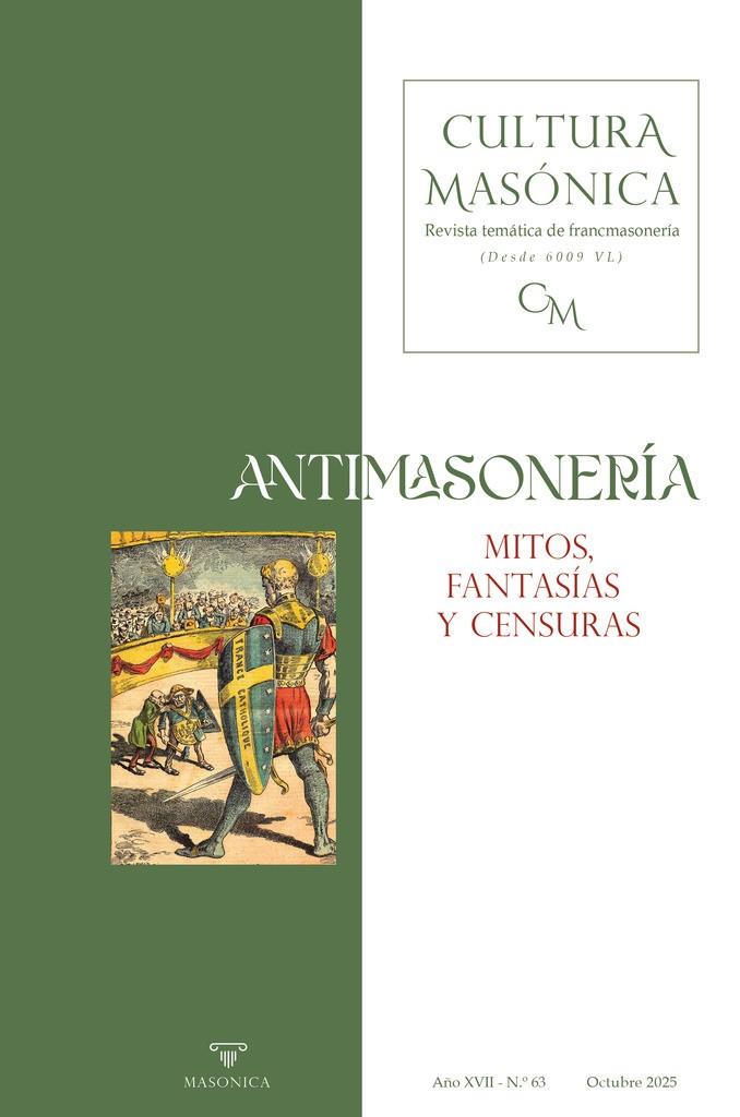 CULTURA MASONICA 63 | 9791387560539 | VARIOS AUTORES